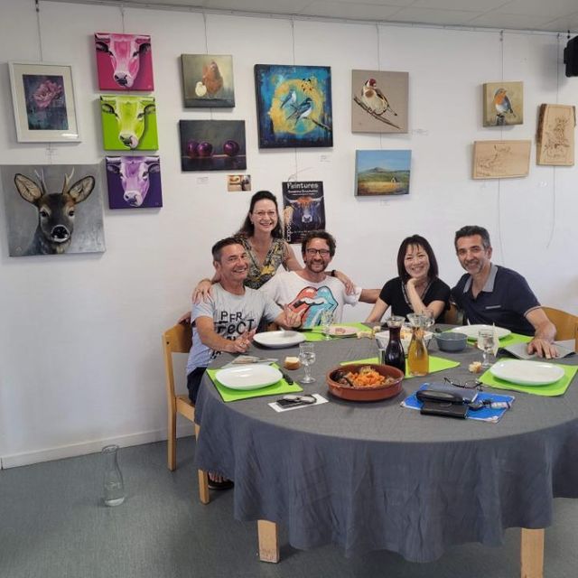 repas entre danseurs